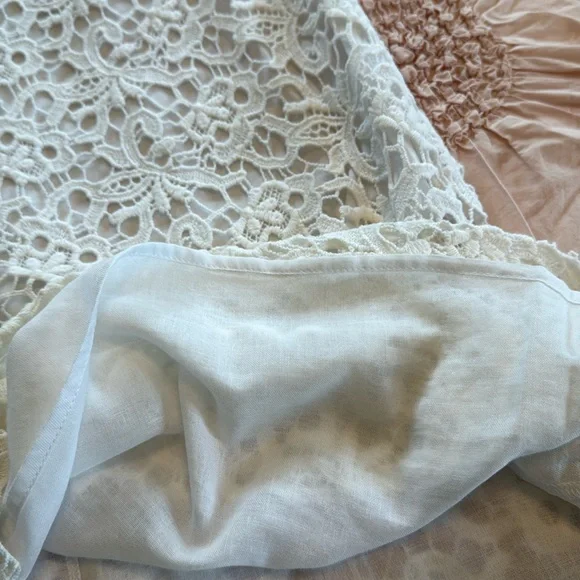 Lucky Brand White Embroidered Dress - Picture 10 of 11